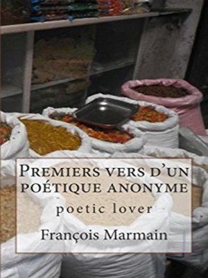 cover image of Premiers vers d'un poétique anonyme